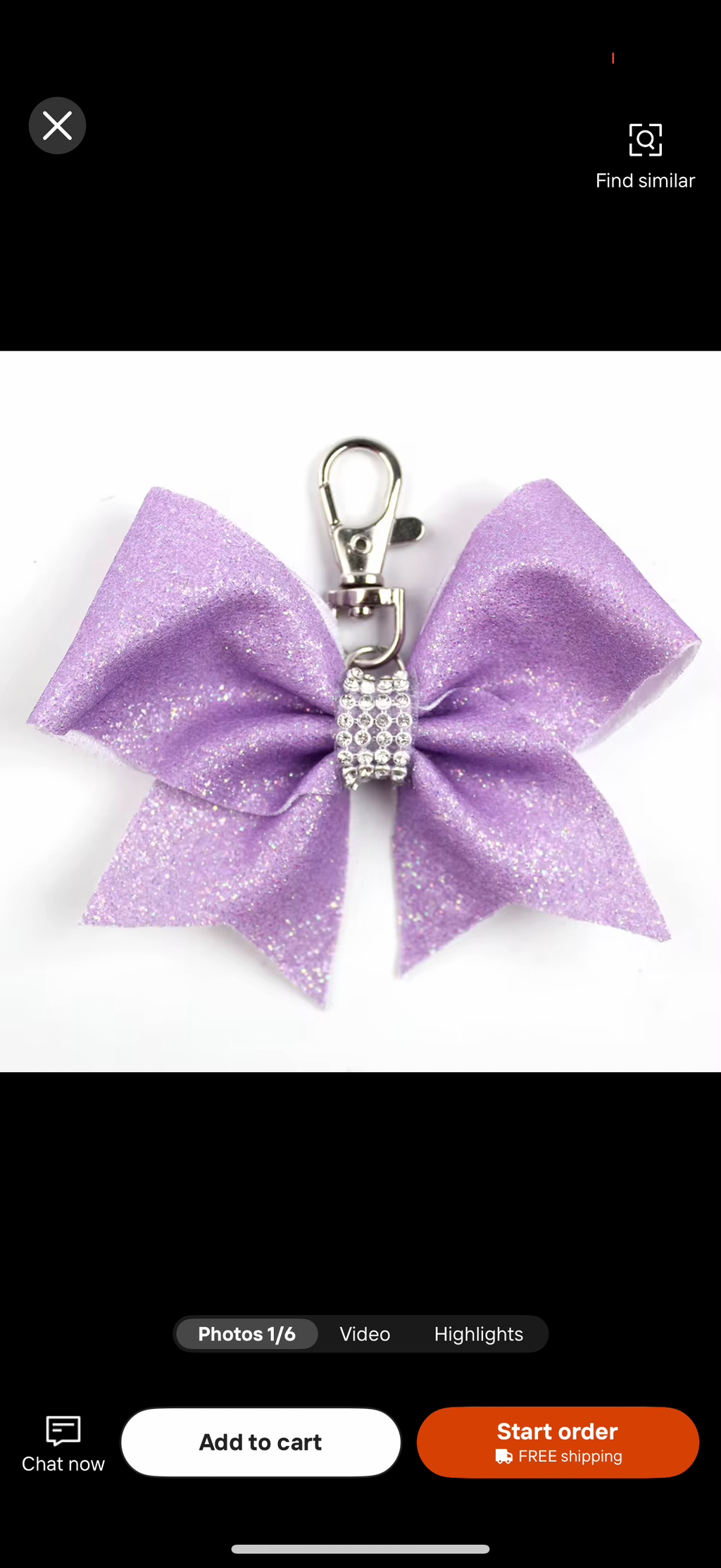 Bow Key Chain