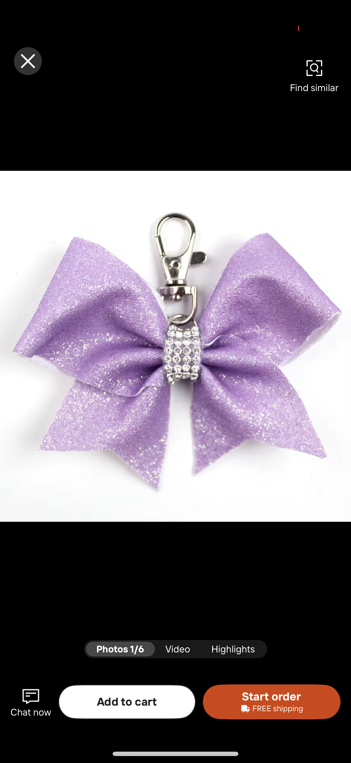 Bow Key Chain